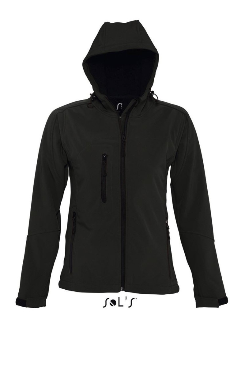 SOL'S REPLAY FEMEI - SOFTSHELL CU GLUGĂ