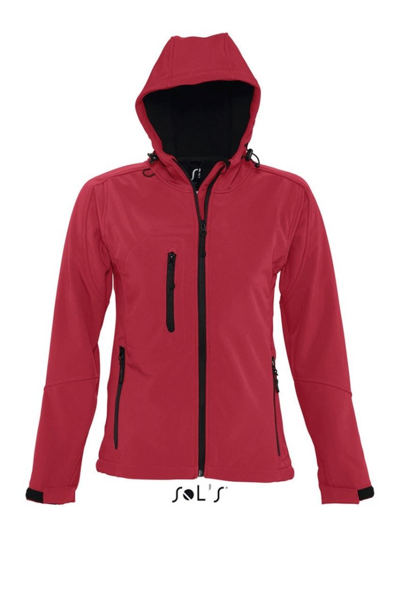 SOL'S REPLAY FEMEI - SOFTSHELL CU GLUGĂ
