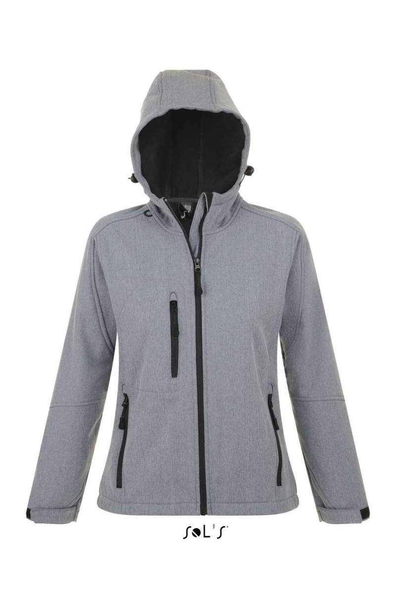 SOL'S REPLAY FEMEI - SOFTSHELL CU GLUGĂ