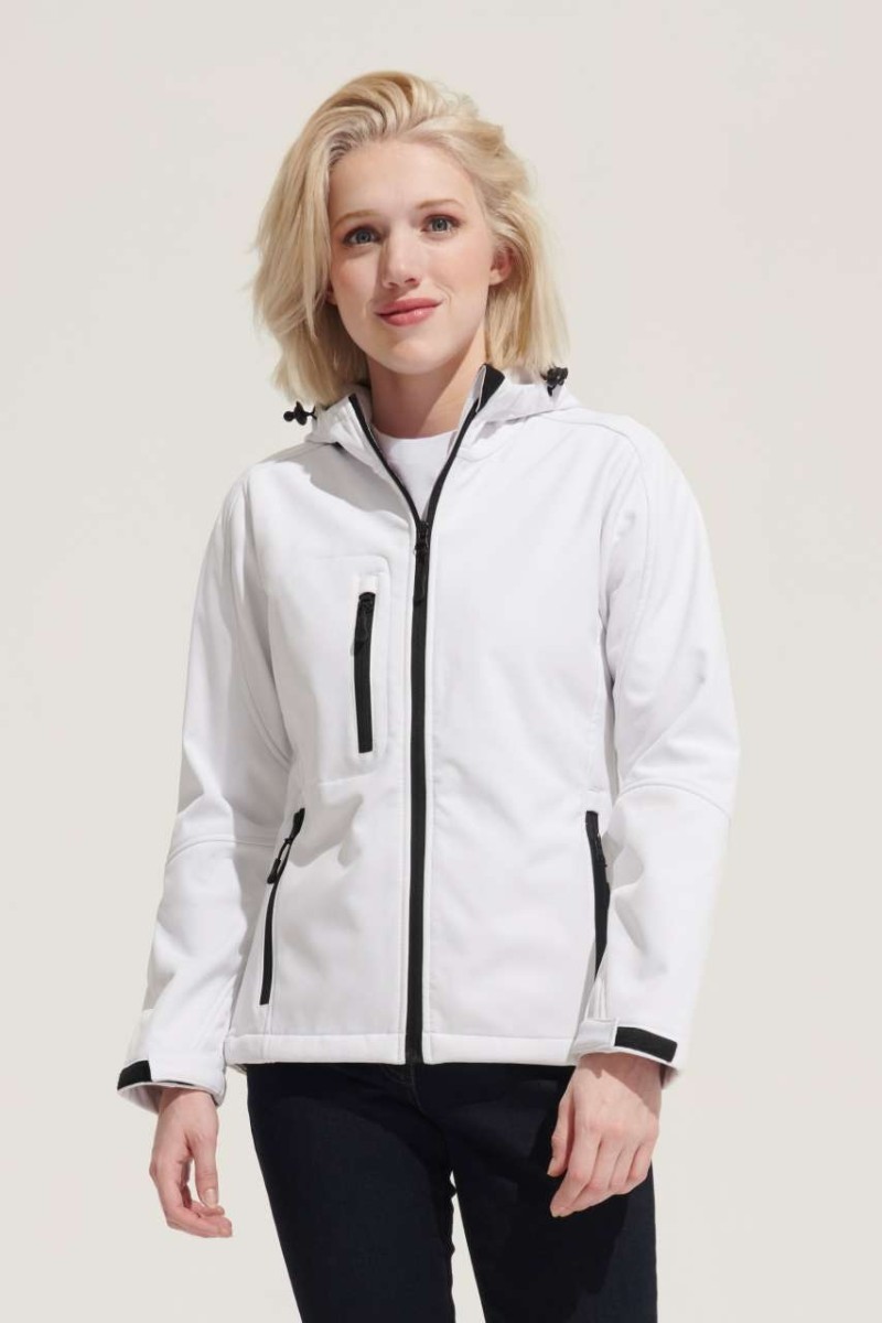 SOL'S REPLAY FEMEI - SOFTSHELL CU GLUGĂ