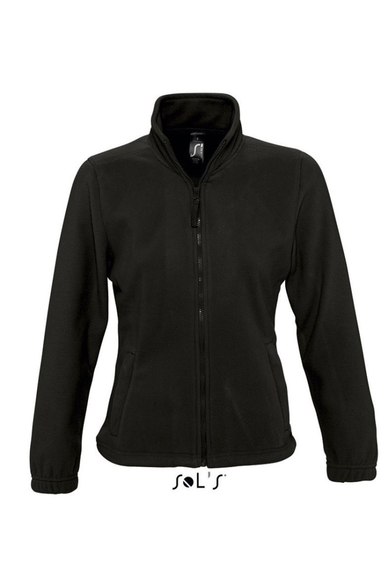 SOL'S NORTH WOMEN - JACHETĂ FLEECE CU FERMOAR