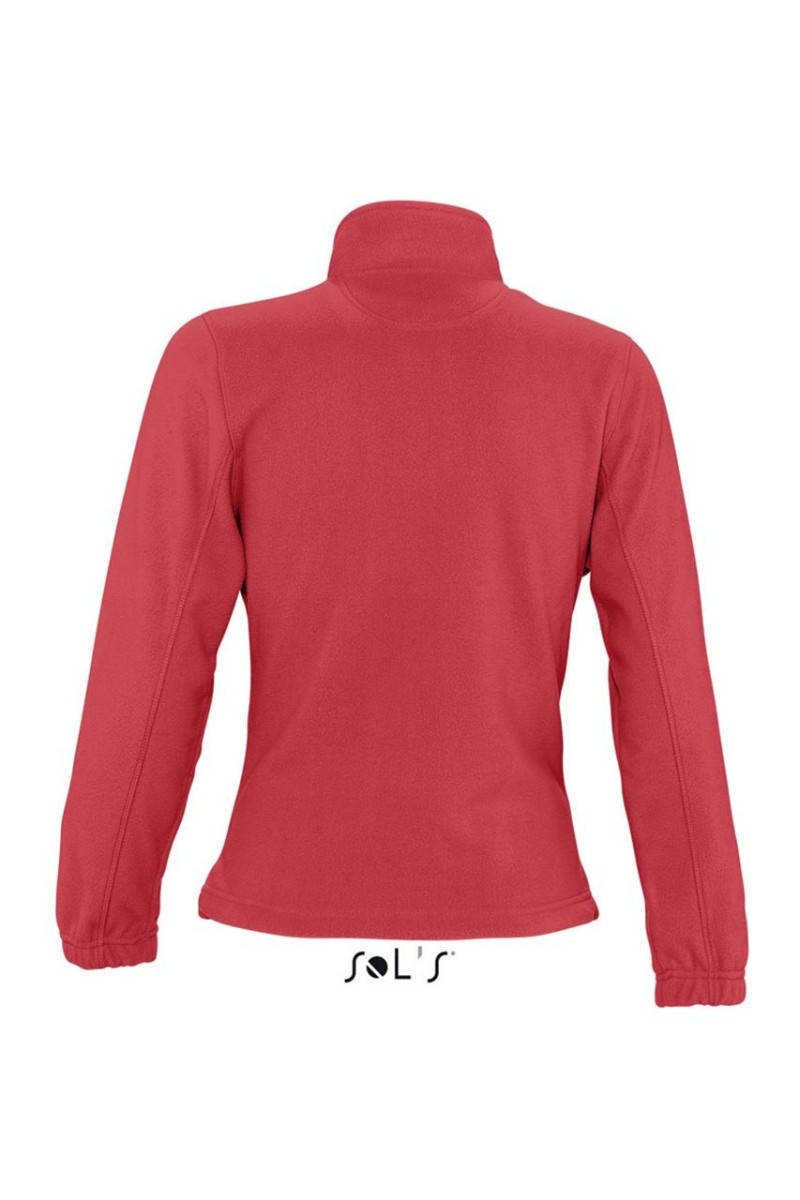 SOL'S NORTH WOMEN - JACHETĂ FLEECE CU FERMOAR