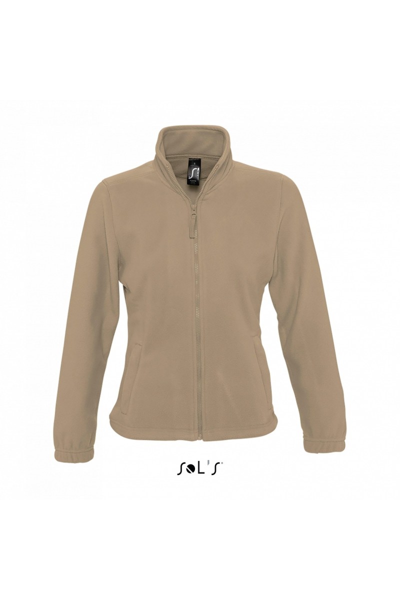 SOL'S NORTH WOMEN - JACHETĂ FLEECE CU FERMOAR