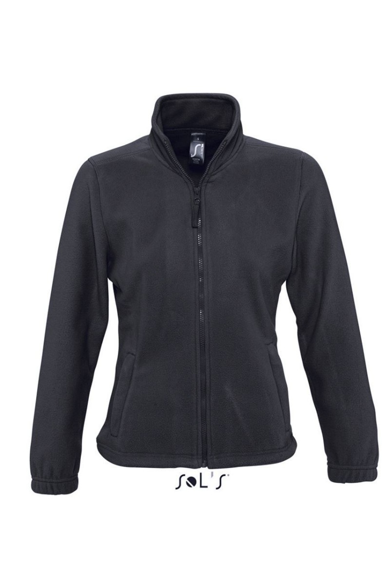 SOL'S NORTH WOMEN - JACHETĂ FLEECE CU FERMOAR