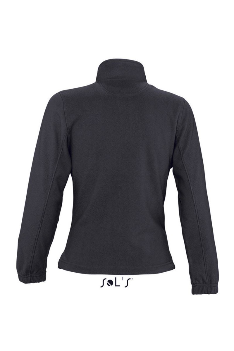 SOL'S NORTH WOMEN - JACHETĂ FLEECE CU FERMOAR