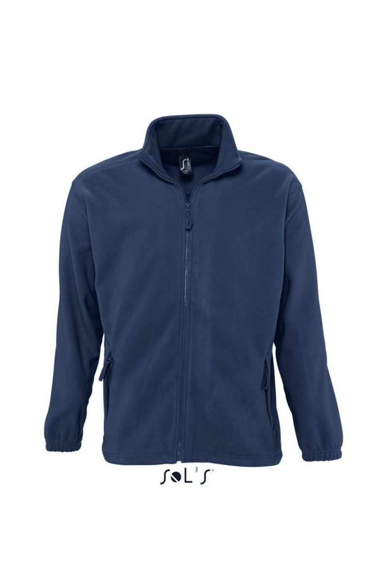 SOL'S NORTH MEN - JACHETĂ FLEECE CU FERMOAR