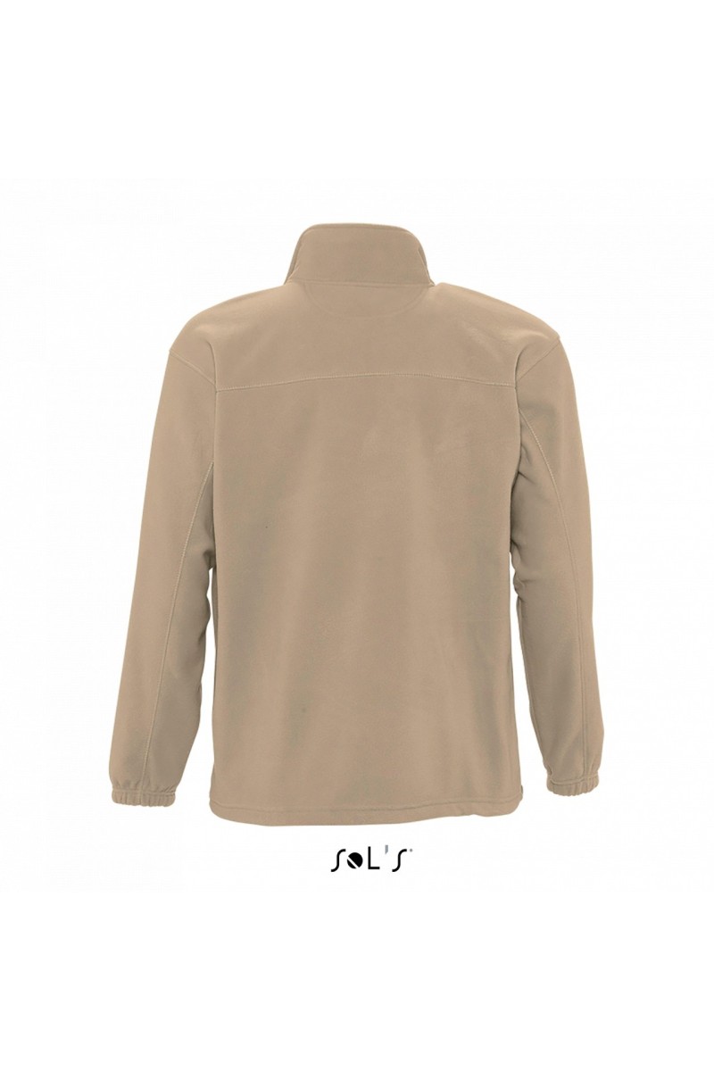 SOL'S NORTH MEN - JACHETĂ FLEECE CU FERMOAR