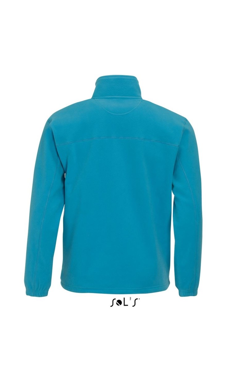 SOL'S NORTH MEN - JACHETĂ FLEECE CU FERMOAR