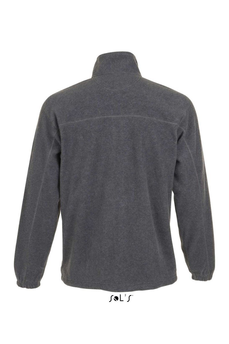 SOL'S NORTH MEN - JACHETĂ FLEECE CU FERMOAR
