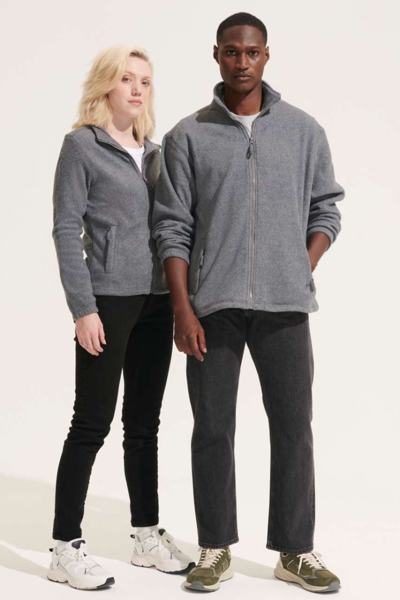 SOL'S NORTH MEN - ZIPPED FLEECE JACKET