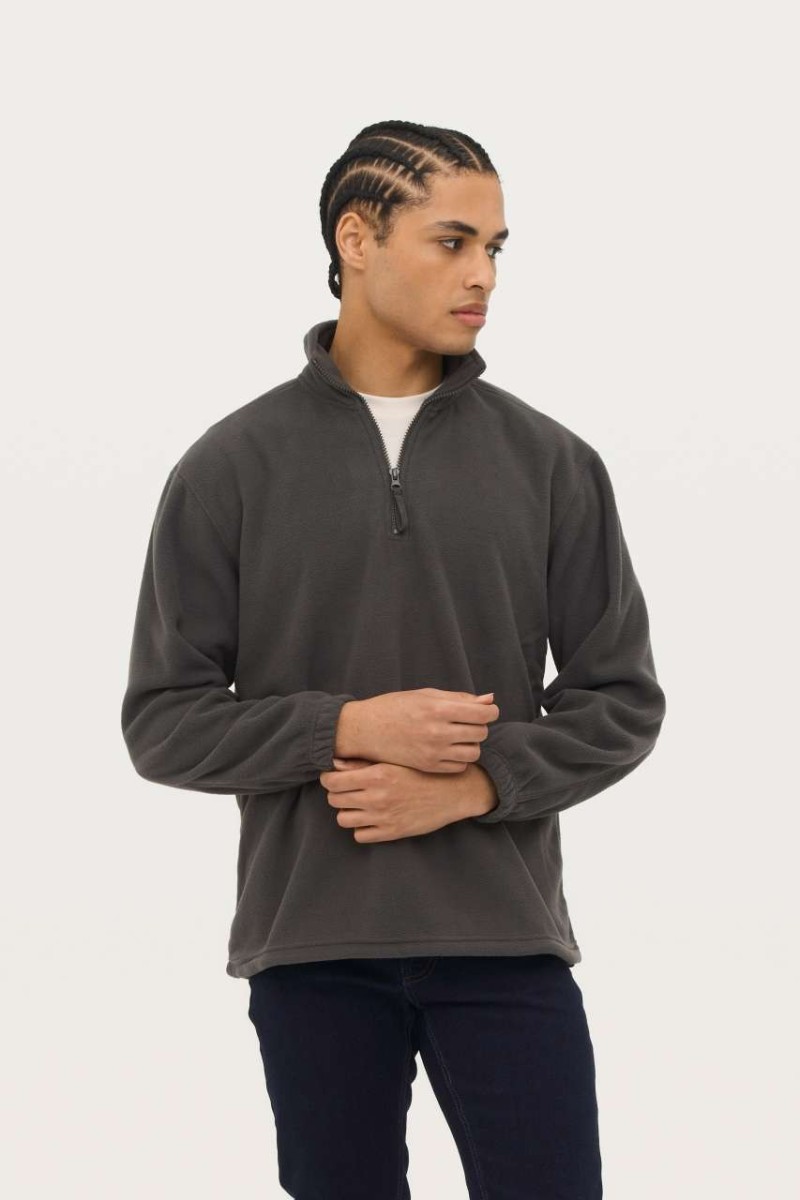 SOL'S NESS - HANORAC FLEECE 1/4 ZIP
