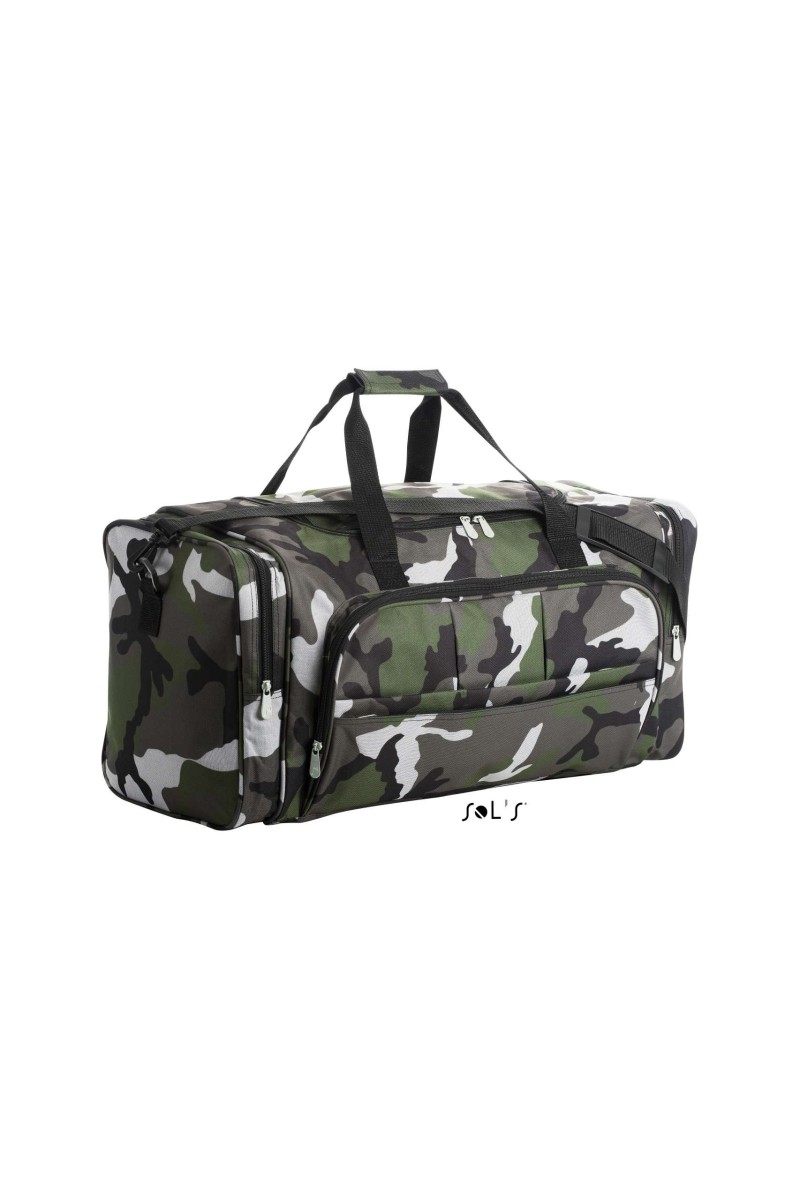 SOL'S WEEK-END - 600D POLYESTER MULTI-POCKET TRAVEL BAG