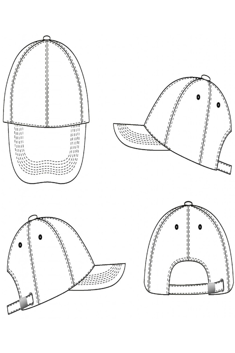 SOL'S BUFFALO - SIX PANEL CAP