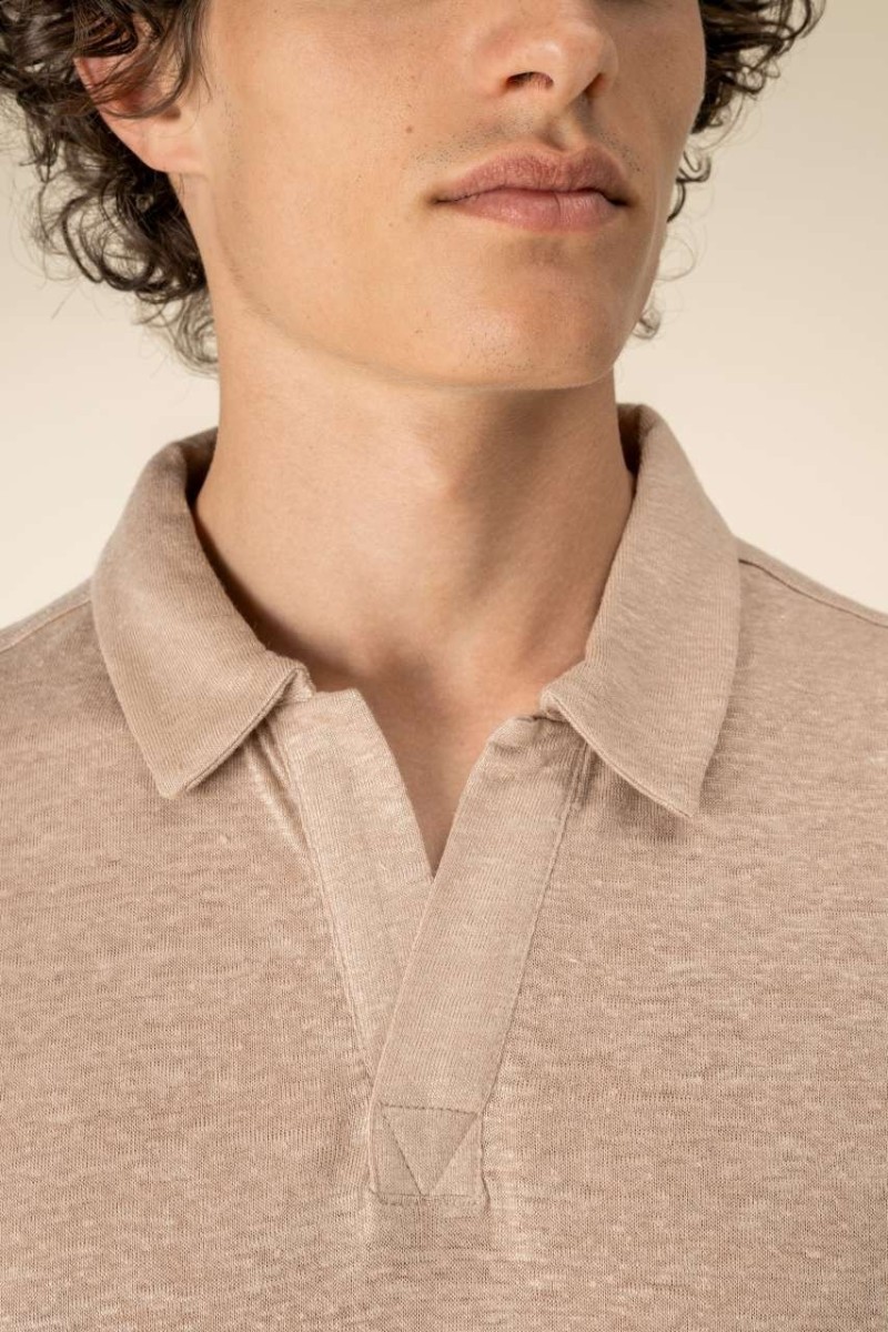 TRICOU POLO DIN IN PENTRU BĂRBAȚI