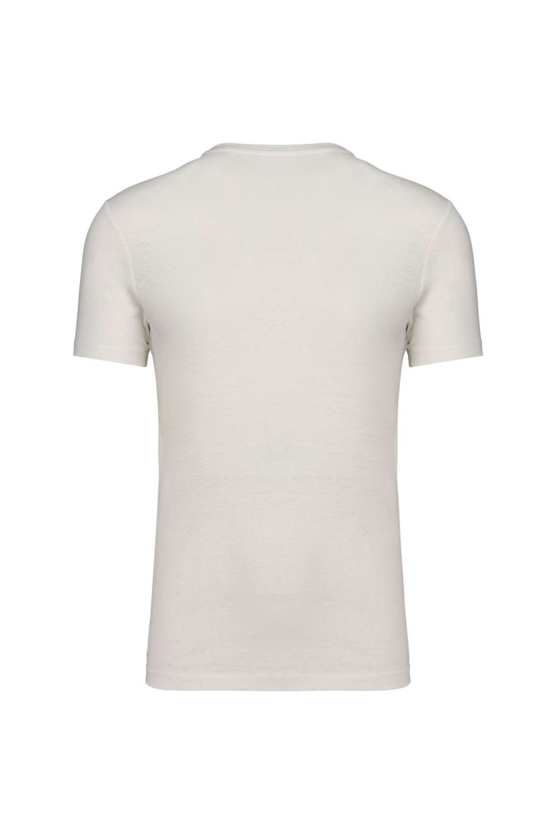 ECO-FRIENDLY UNISEX ORGANIC COTTON AND LINEN T-SHIRT