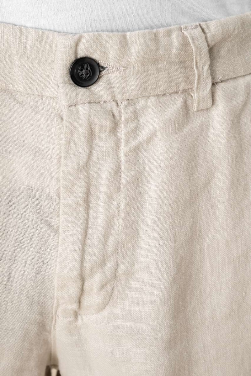 MEN'S LINEN BERMUDA