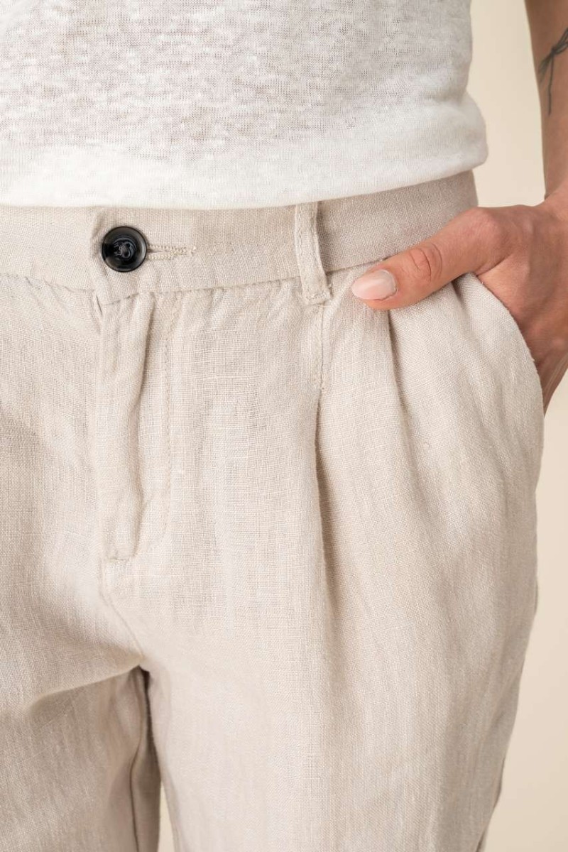 LADIE'S LINEN TROUSERS