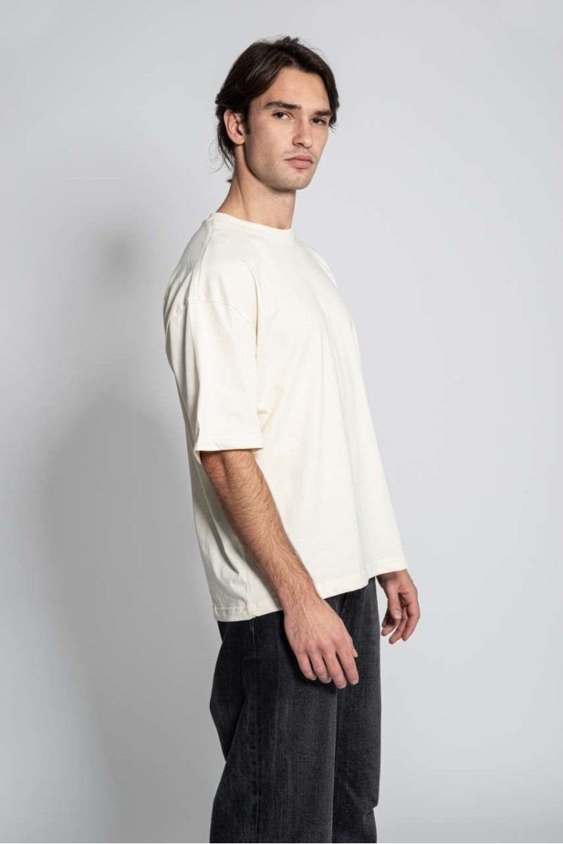 JERSEY MAX - TRICOU CU MÂNECĂ SCURTĂ ȘI GÂT ROTUND