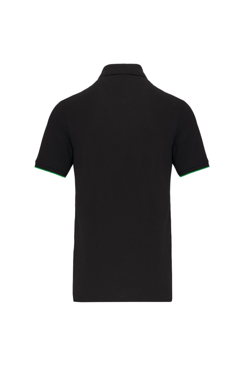 MEN'S SHORT-SLEEVED CONTRASTING DAYTODAY POLO SHIRT