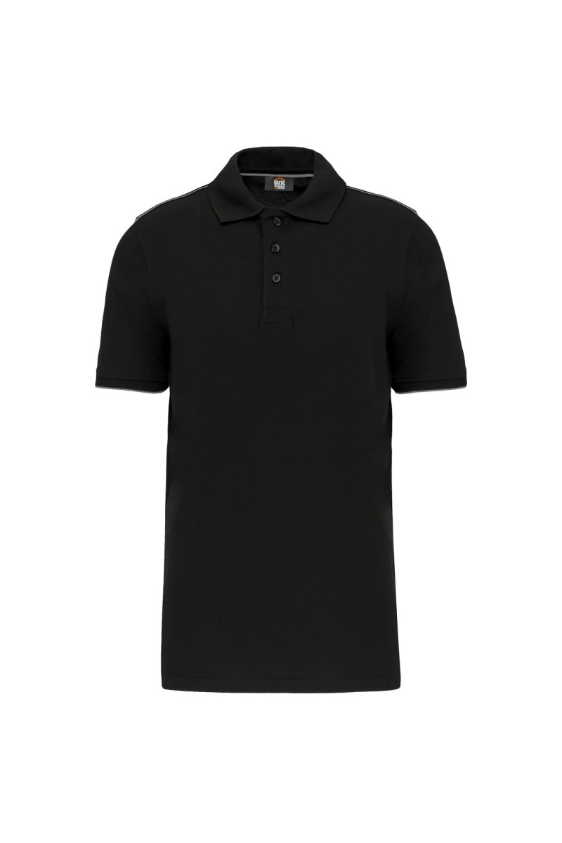 MEN'S SHORT-SLEEVED CONTRASTING DAYTODAY POLO SHIRT