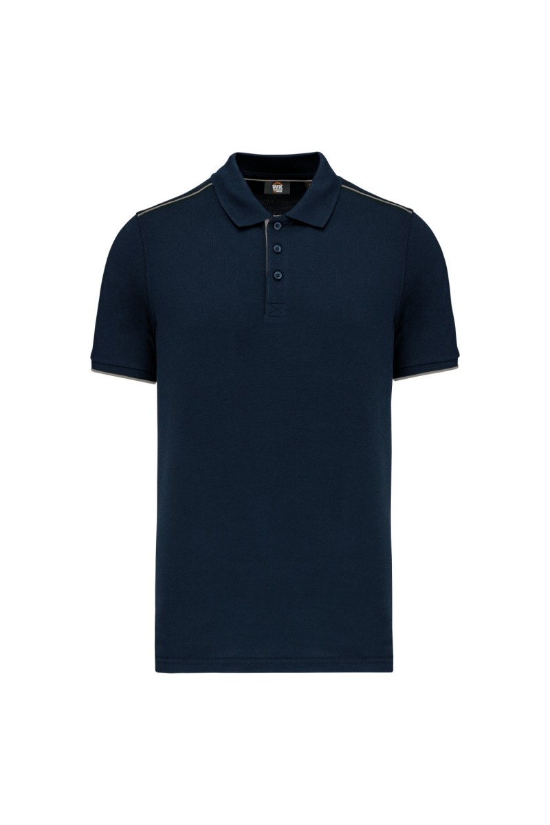 MEN'S SHORT-SLEEVED CONTRASTING DAYTODAY POLO SHIRT