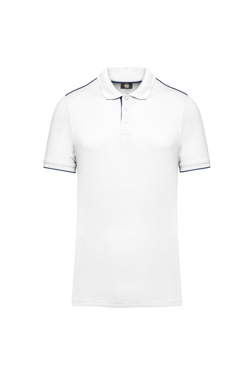 MEN'S SHORT-SLEEVED CONTRASTING DAYTODAY POLO SHIRT