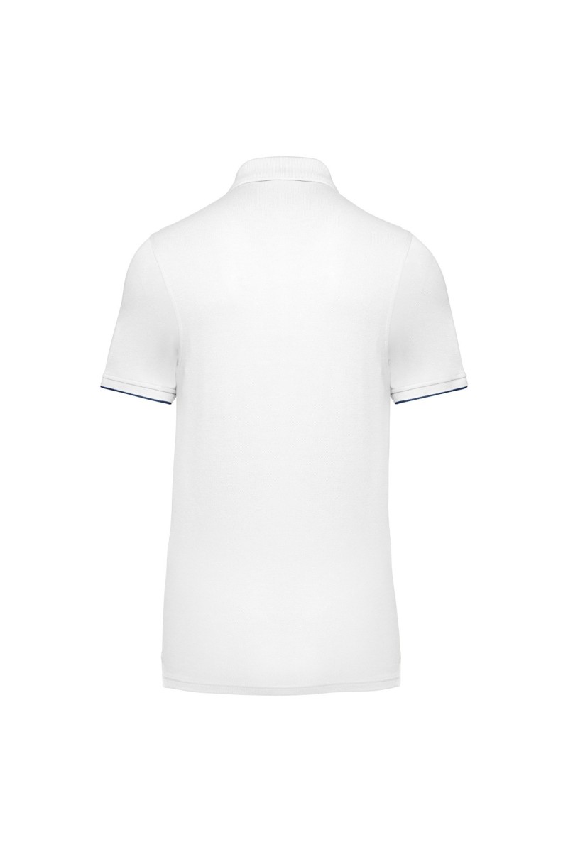 MEN'S SHORT-SLEEVED CONTRASTING DAYTODAY POLO SHIRT