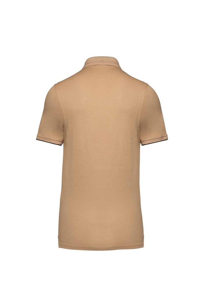 MEN'S SHORT-SLEEVED CONTRASTING DAYTODAY POLO SHIRT