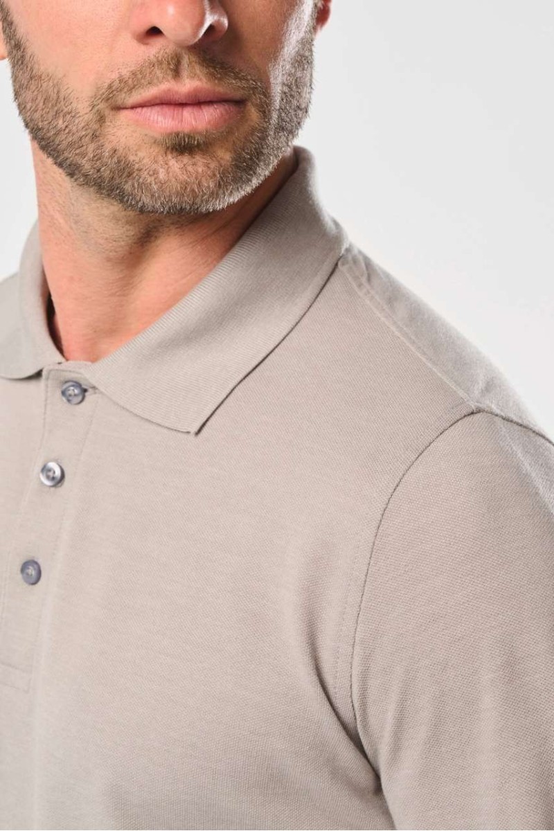 MEN'S LONG-SLEEVED POLO SHIRT