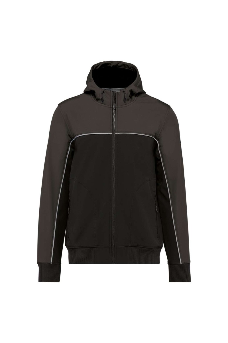 UNISEX 3-LAYER TWO-TONE BIONIC SOFTSHELL JACKET
