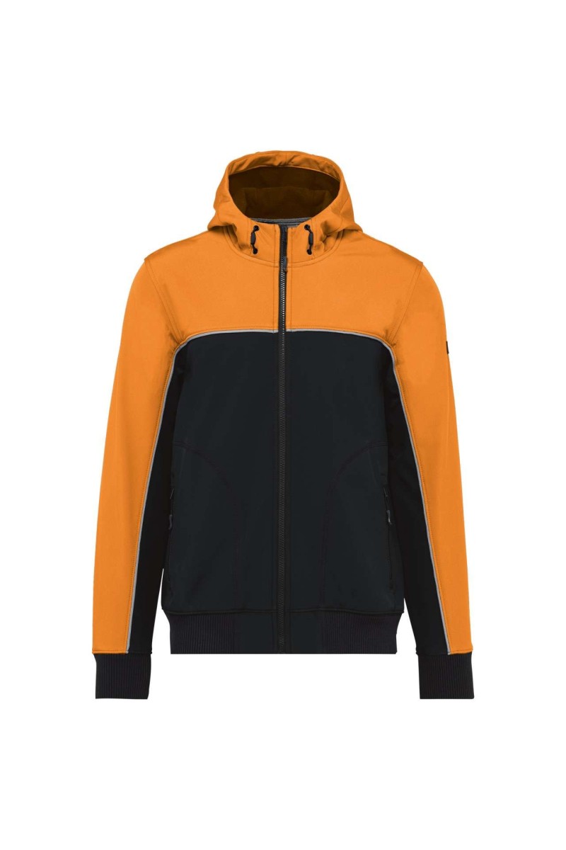 UNISEX 3-LAYER TWO-TONE BIONIC SOFTSHELL JACKET