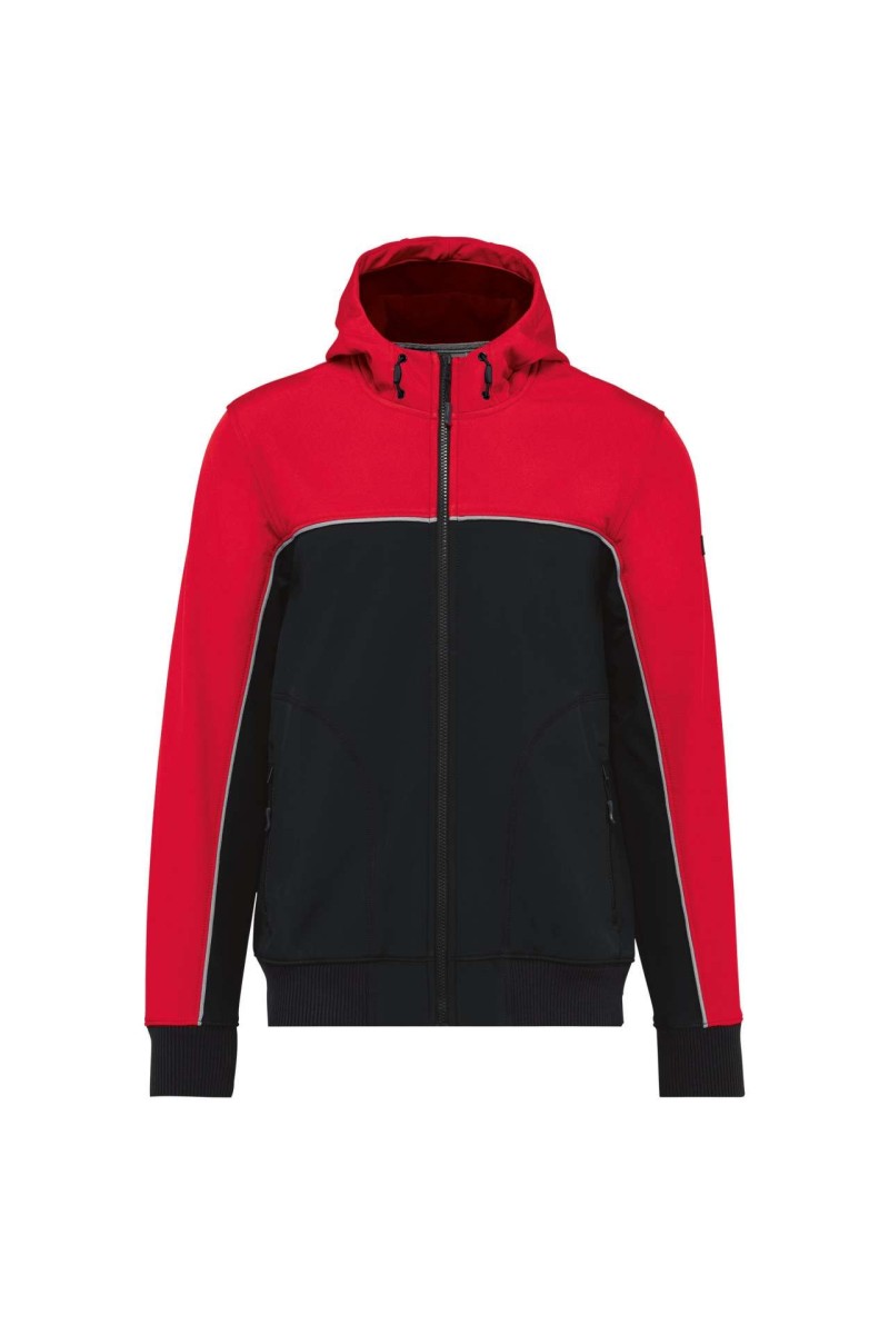 UNISEX 3-LAYER TWO-TONE BIONIC SOFTSHELL JACKET