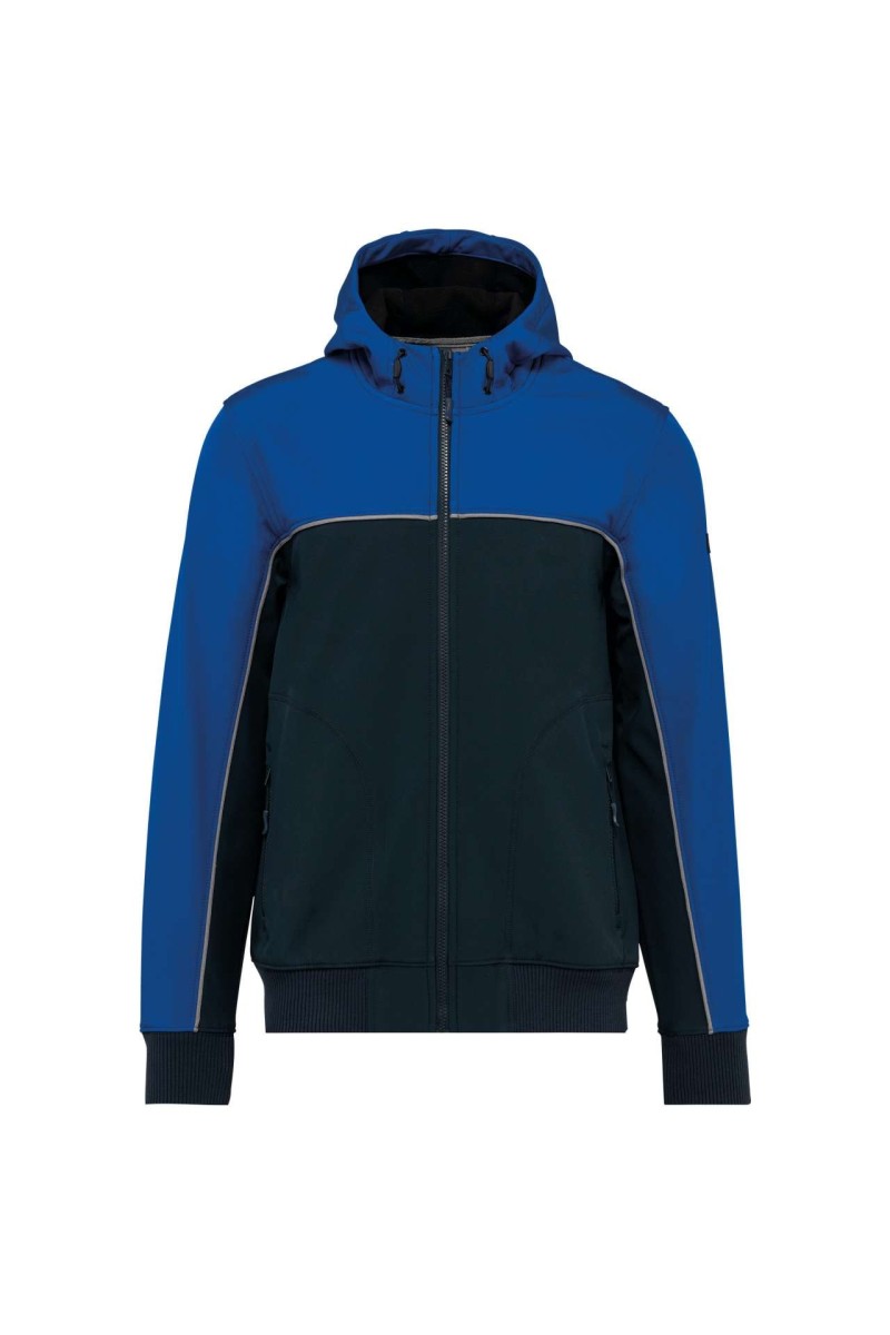 UNISEX 3-LAYER TWO-TONE BIONIC SOFTSHELL JACKET