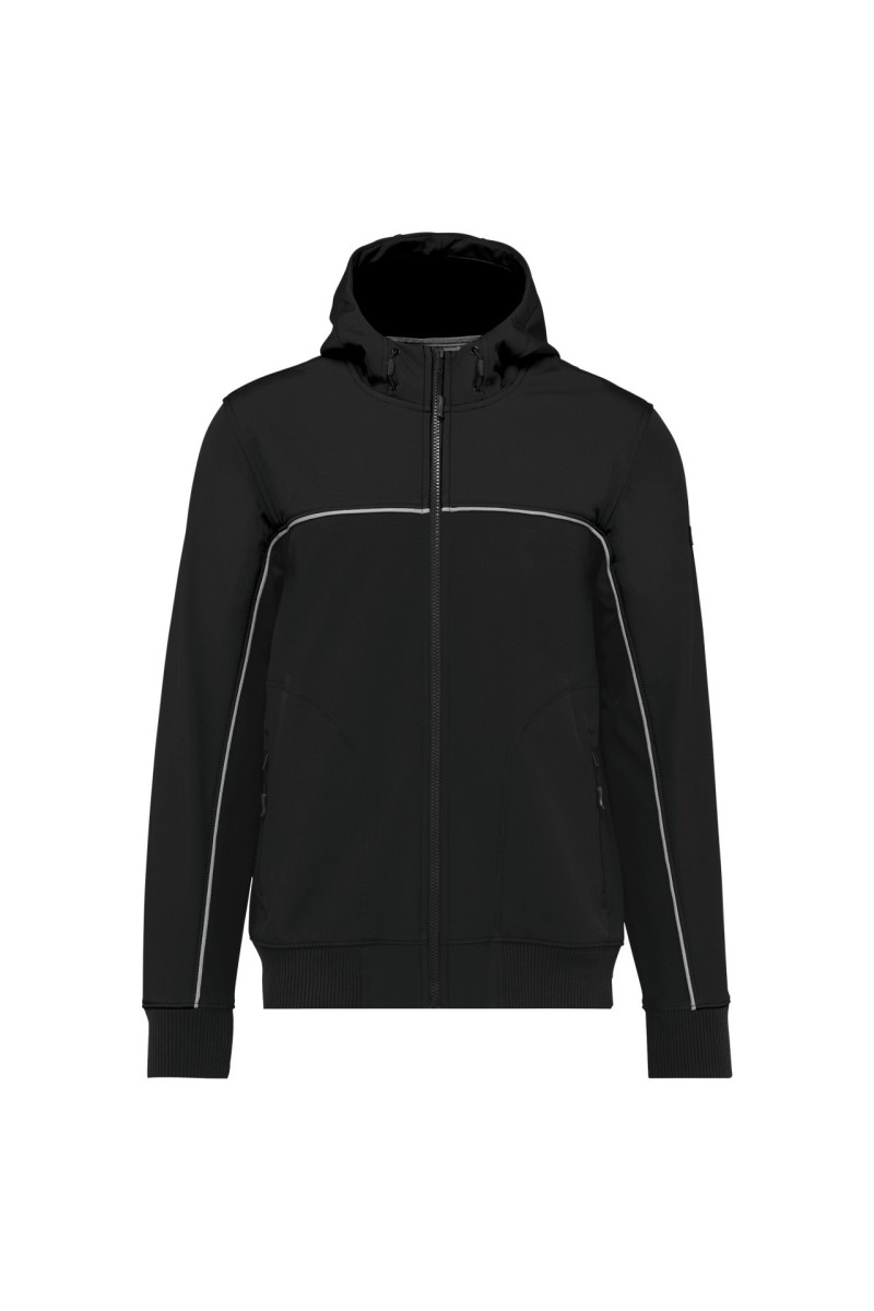UNISEX 3-LAYER TWO-TONE BIONIC SOFTSHELL JACKET