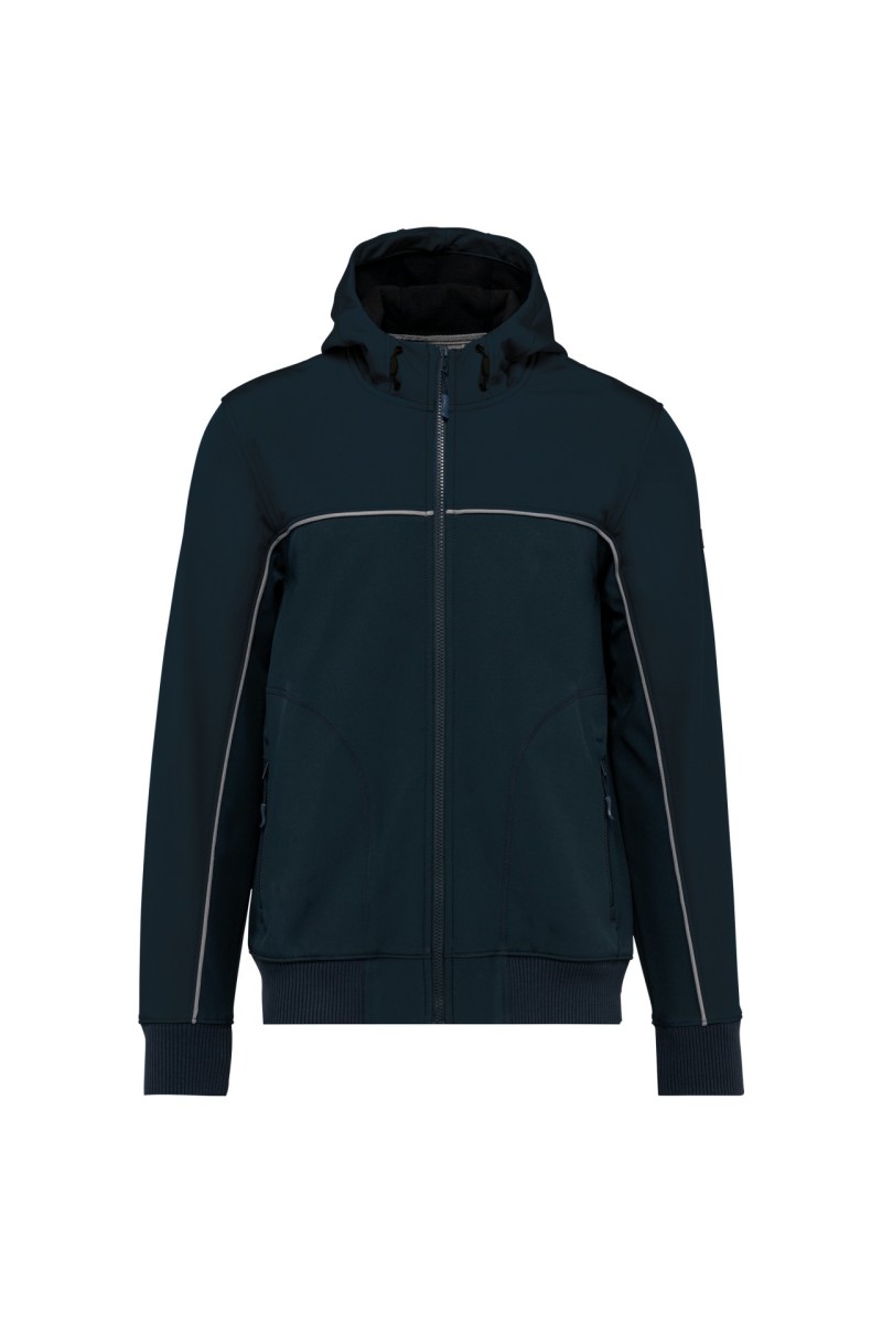 UNISEX 3-LAYER TWO-TONE BIONIC SOFTSHELL JACKET