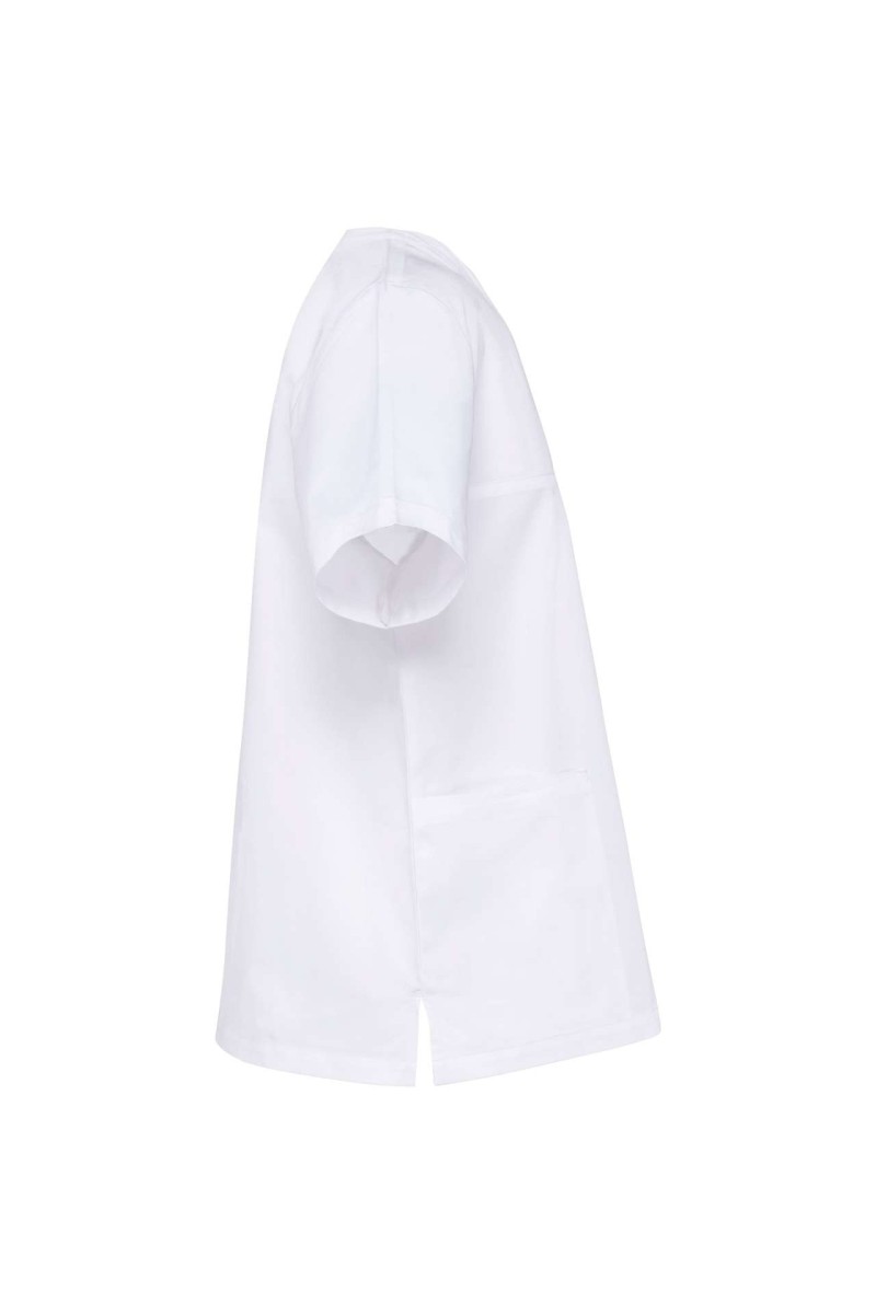 TUNICĂ UNISEX CU MÂNECĂ SCURTĂ DIN BUMBAC