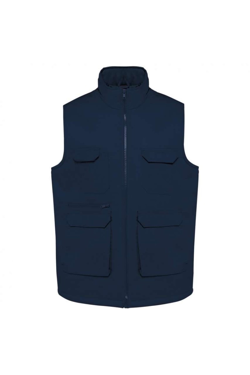 VESTĂ UNISEX CĂPTUȘITĂ CU MAI MULTE BUZUNARE DIN POLICOTON