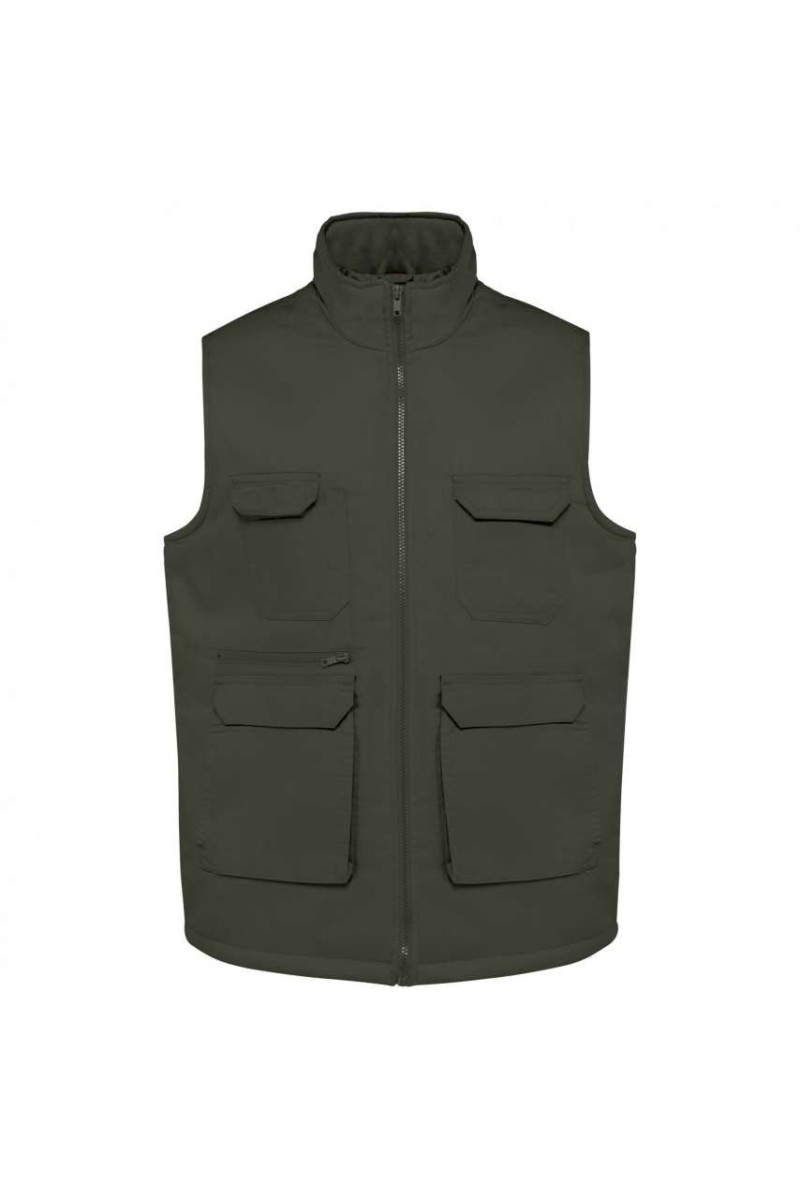 VESTĂ UNISEX CĂPTUȘITĂ CU MAI MULTE BUZUNARE DIN POLICOTON