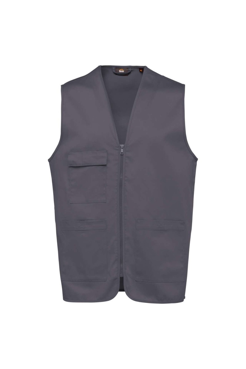VESTĂ UNISEX CU BUZUNARE MULTIPLE DIN POLICOTON