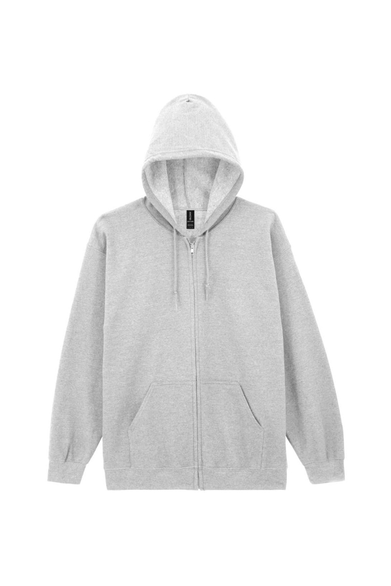 HEAVY BLEND™ ADULT FULL ZIP HOODED SWEATSHIRT