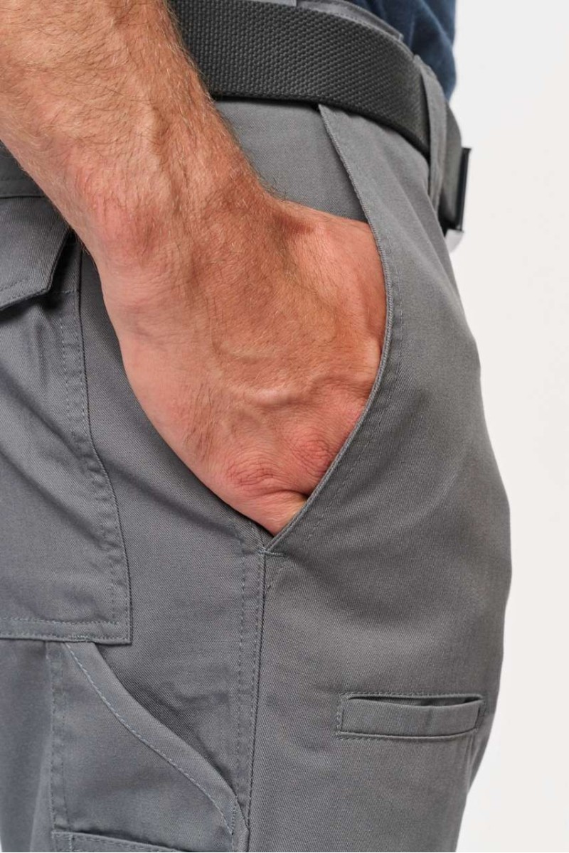 MULTIPOCKET WORKWEAR BERMUDA SHORTS