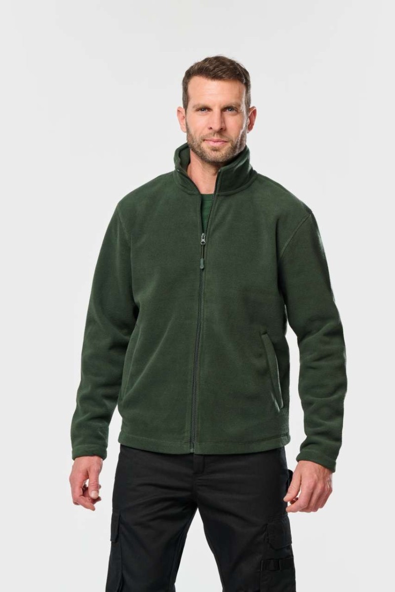 FULL ZIP MICROFLEECE JACKET