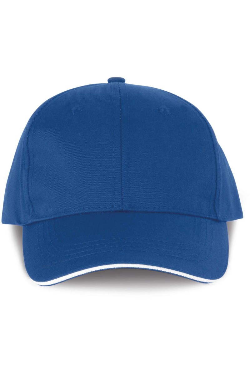 OEKOTEX CERTIFIED 6 PANELS CAP WITH SANDWICH PEAK