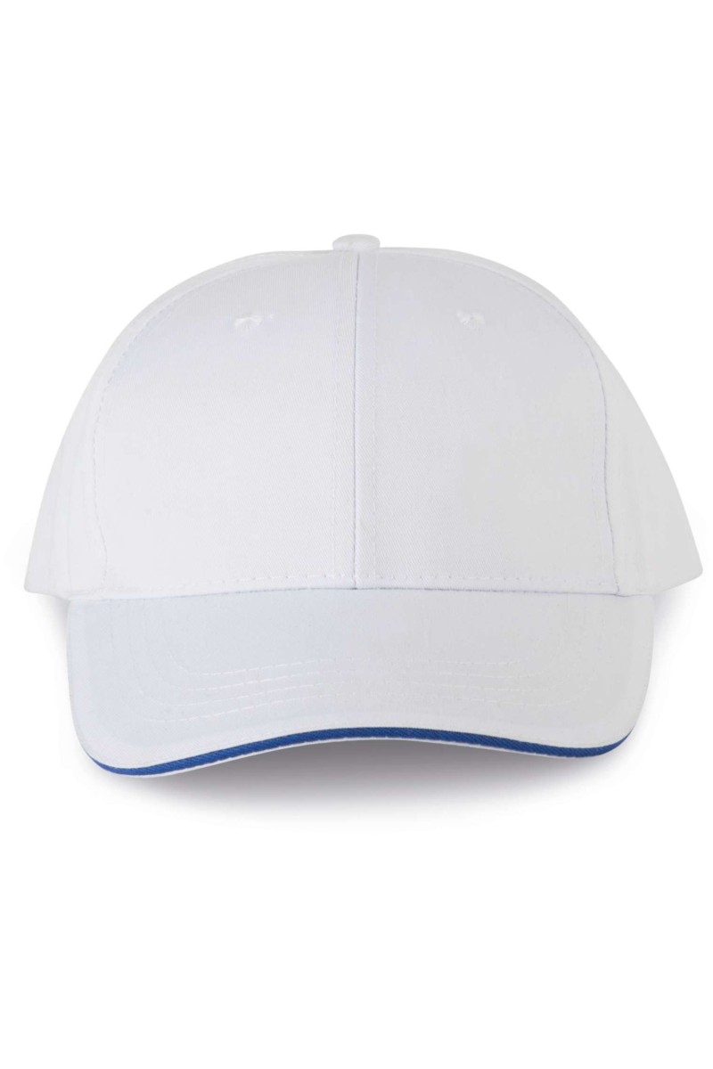 OEKOTEX CERTIFIED 6 PANELS CAP WITH SANDWICH PEAK
