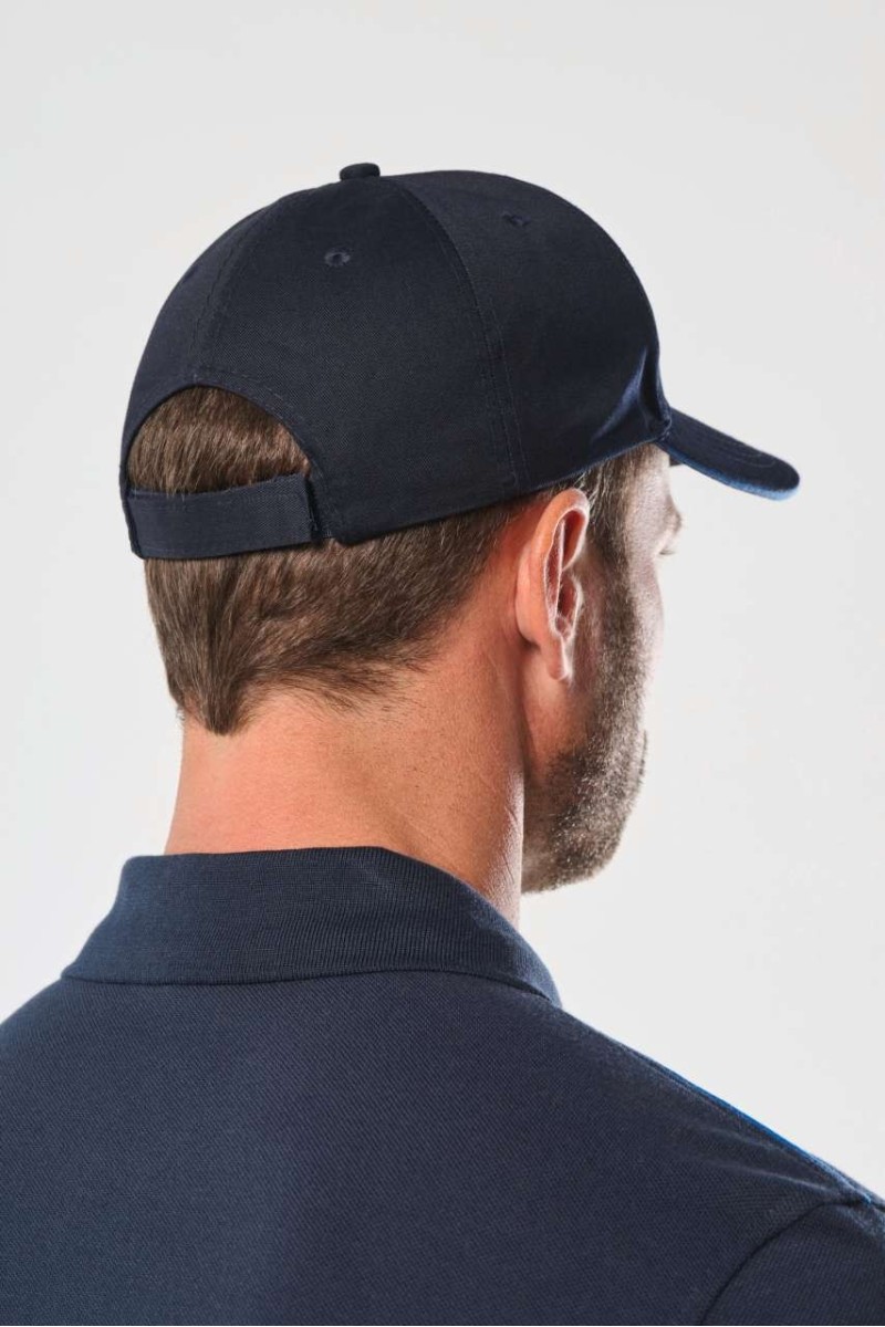 OEKOTEX CERTIFIED 6 PANELS CAP WITH SANDWICH PEAK