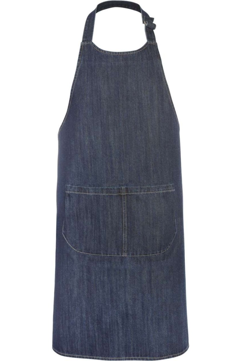 COTTON APRON WITH POCKET