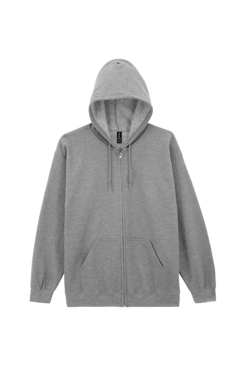 HEAVY BLEND™ ADULT FULL ZIP HOODED SWEATSHIRT