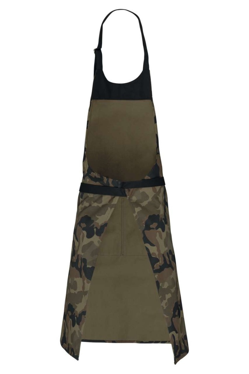 COTTON APRON WITH POCKET