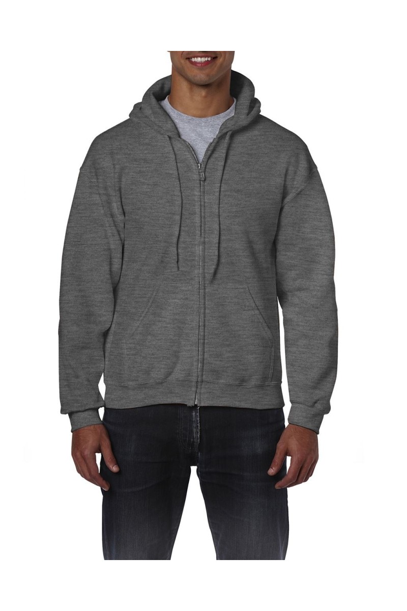 HEAVY BLEND™ ADULT FULL ZIP HOODED SWEATSHIRT