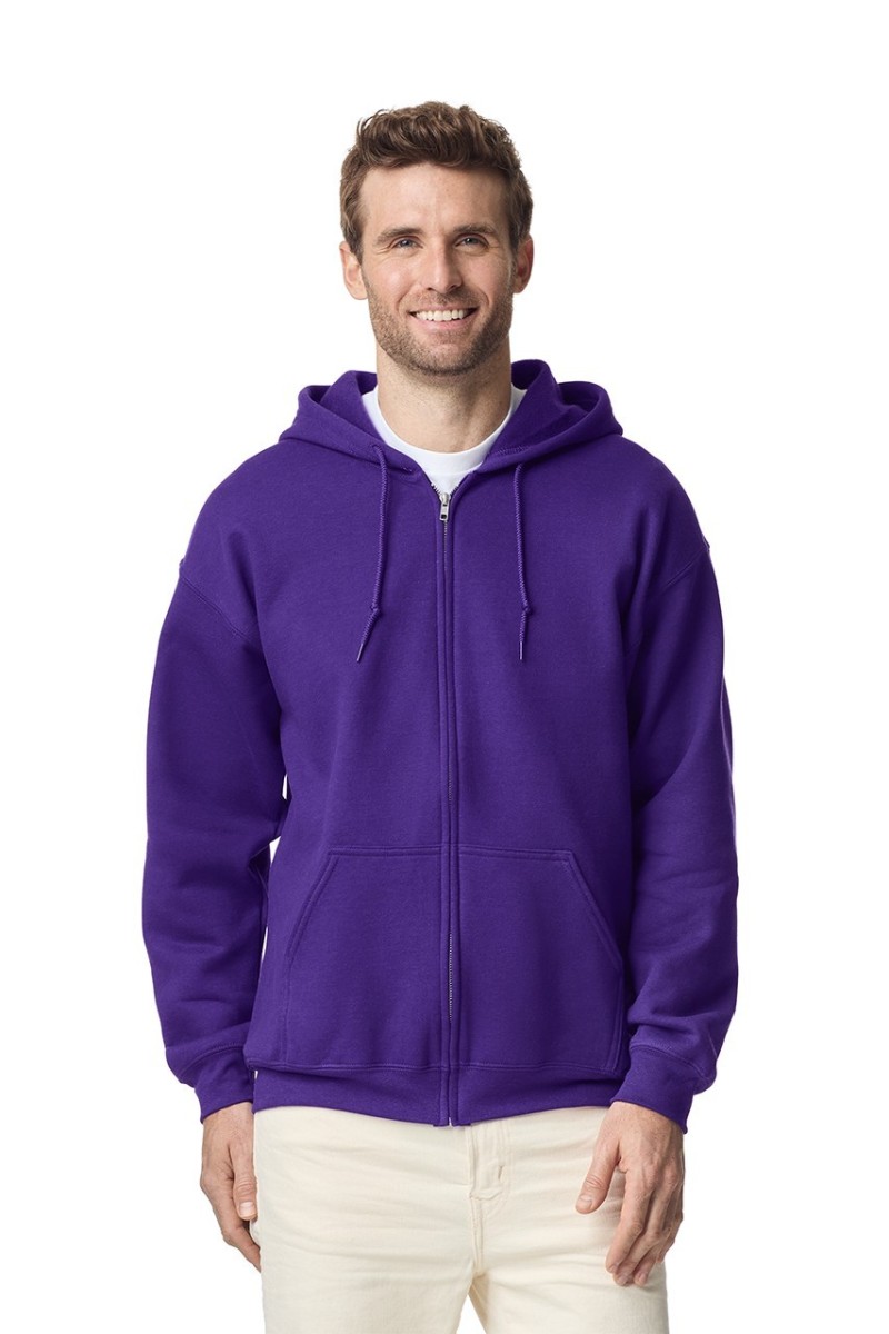 HEAVY BLEND™ ADULT FULL ZIP HOODED SWEATSHIRT